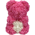 Rosenbär 25cm – Rosa Pink – Herz