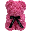 Rosenbär 25cm – Rosa Pink